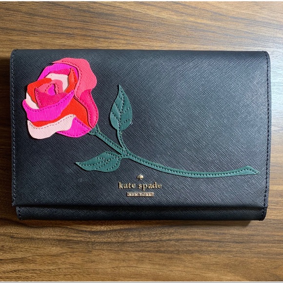 kate spade Handbags - Kate Spade Rose Clutch